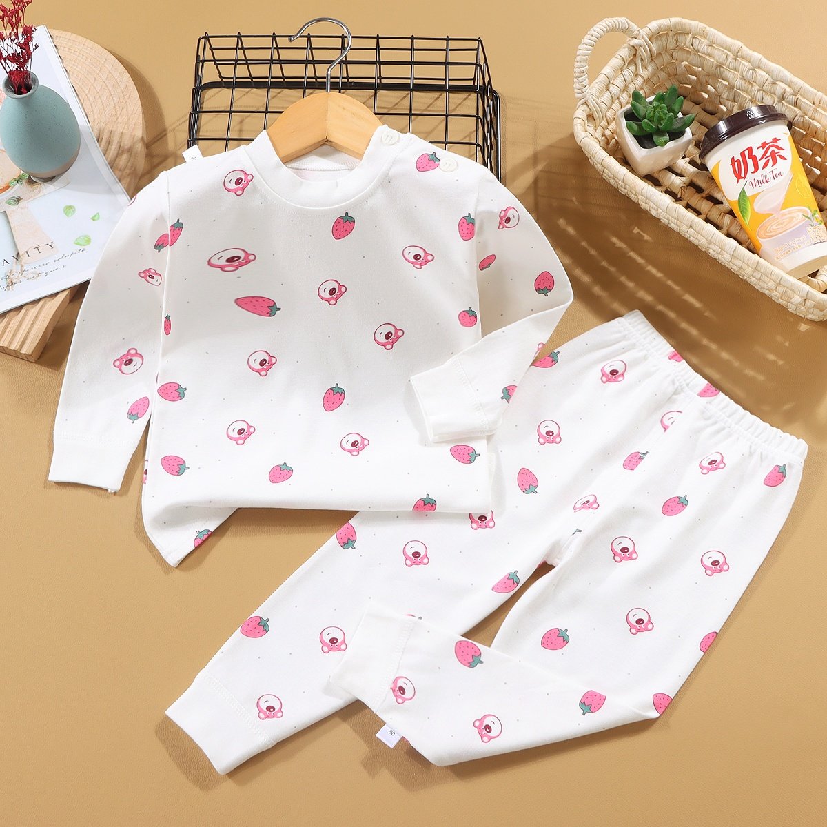 儿童纯棉秋衣秋裤打底套装家居服睡衣内衣线衣线裤男女童宝宝春秋,童装/婴儿装/亲子装,家居服套装,淘宝优惠券,粉丝福利购,淘宝优惠卷