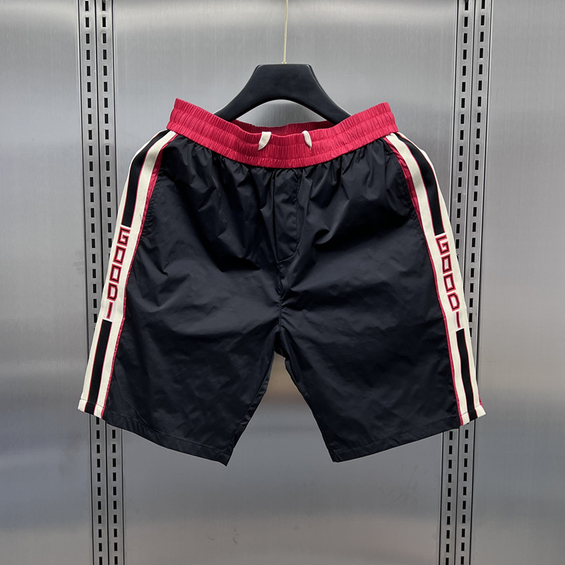 夏季薄款速干运动男士直筒五分裤青年条纹休闲沙滩裤,男装,休闲裤,淘宝优惠券,粉丝福利购,淘宝优惠卷