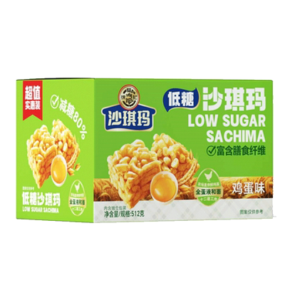 徐福记低糖沙琪玛无糖精