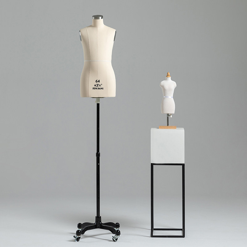 儿童人台立体裁剪国标半身服装设计插针童装立裁人台模特全身