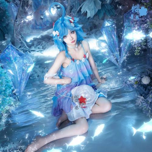 万圣节服装王者荣耀朵莉亚cosplay游戏服装美人鱼朵莉亚cos动漫服