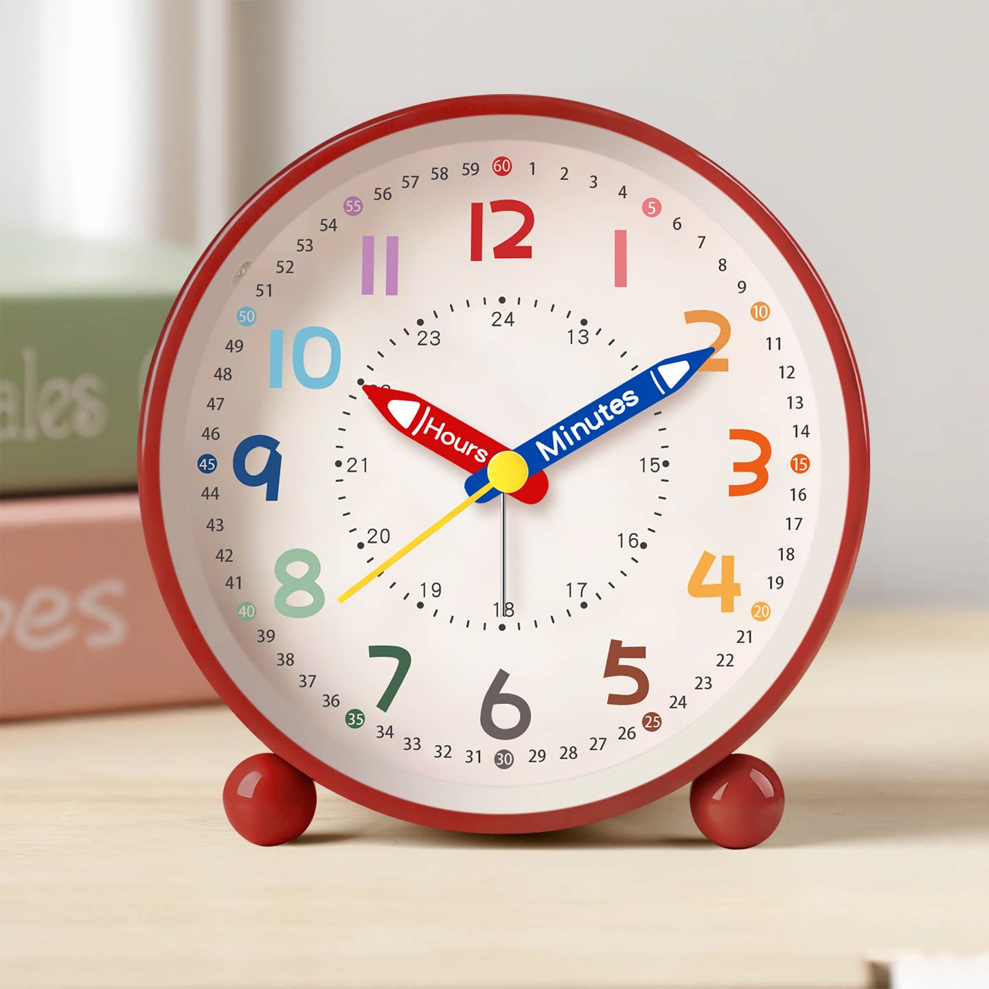 闹钟2026新款学生专用起床神器儿童男女孩学习时钟表简单实用时钟