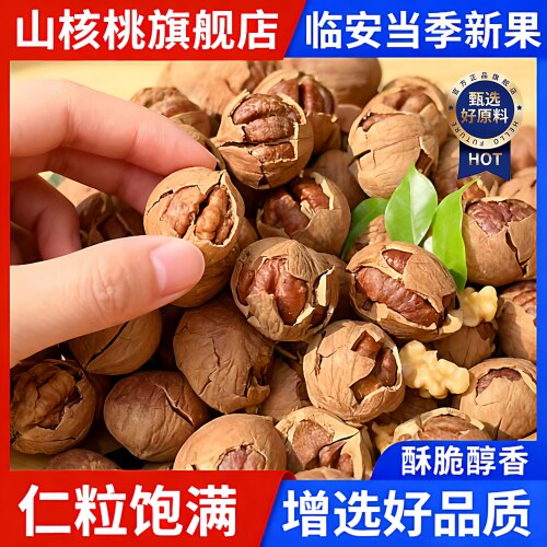 临安山核桃仁2025新货特大籽