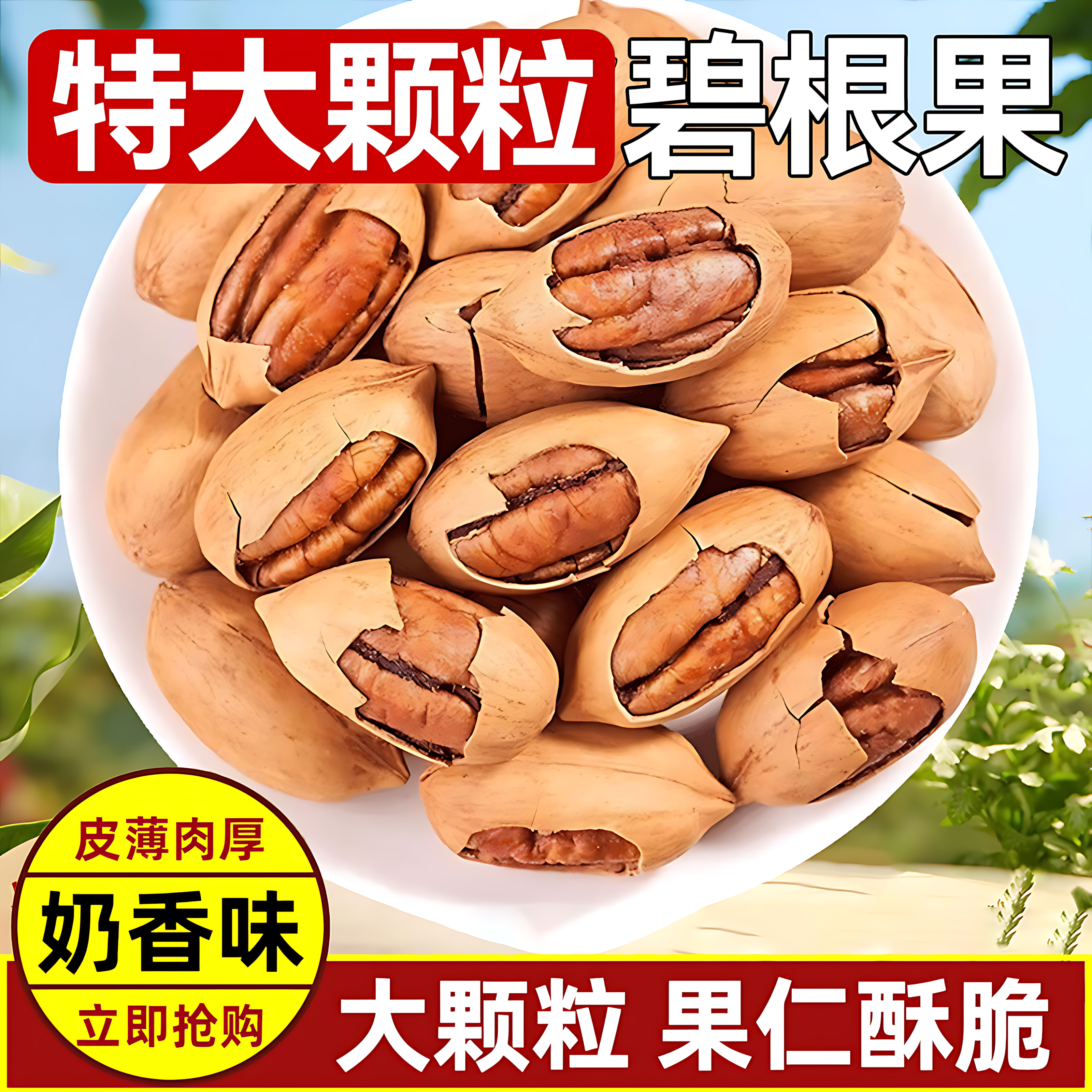 碧根果2025新货原味无添加