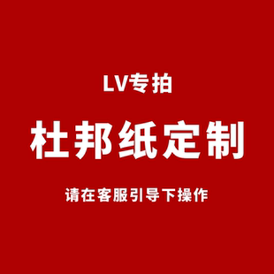 DGAZ适用于LV定制同色杜邦纸内胆包专拍链接  请跟客服沟通付款