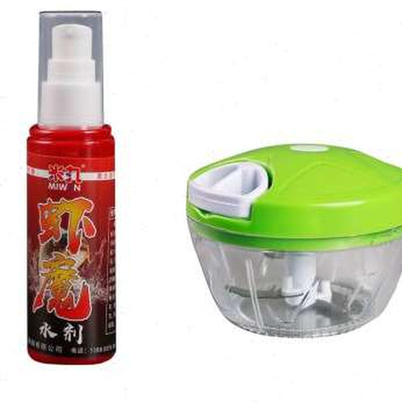 极速打虾器手动小型可携式手拉打饵器钓鱼虾滑饵R料虾肉电动粉碎