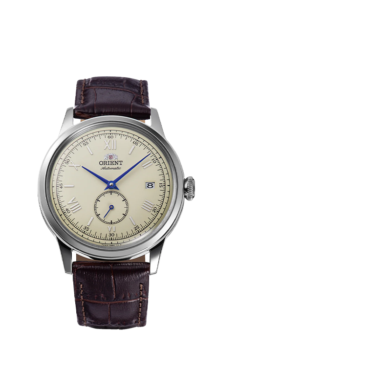 Orient东方双狮机械表男士日本官方手表古典表盘透视表壳腕表进口