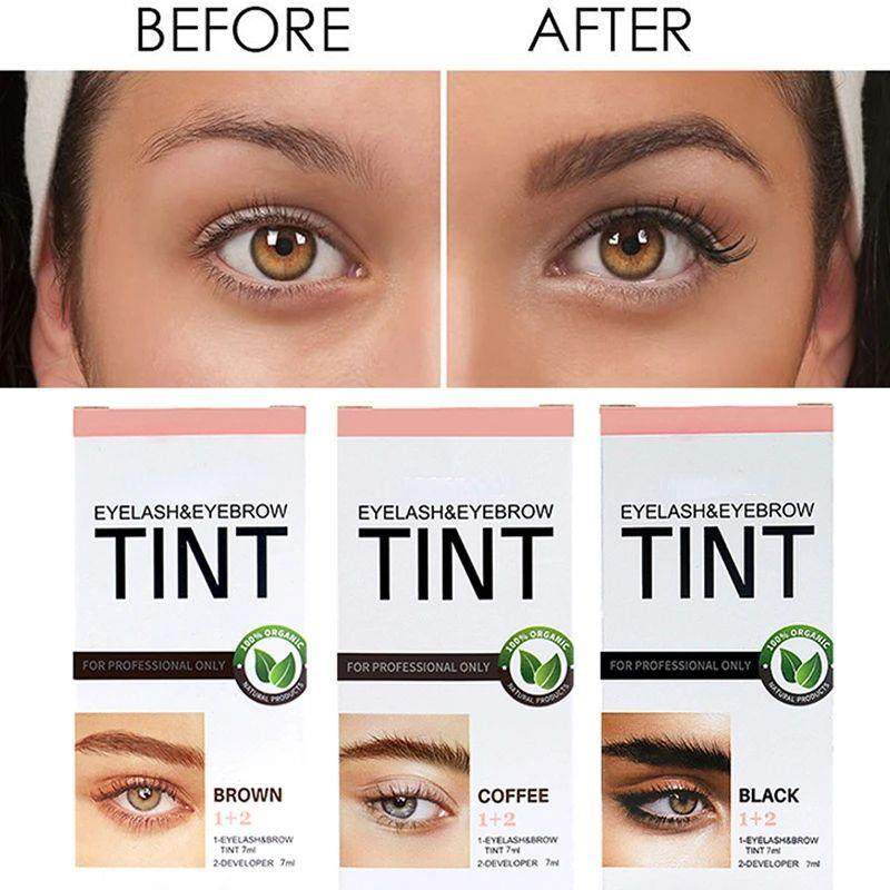 Waterproof Fast Tint Brow Dye Eyelash and Eyebrow Dye Tint
