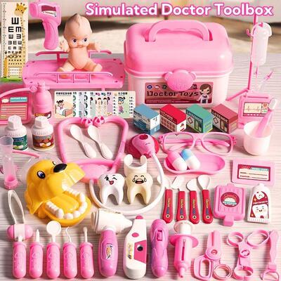 Simulation Doctor Set For Kids Pretend Play Girls Role-playi