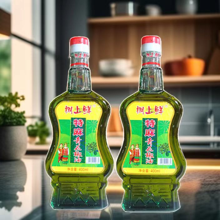 树上鲜花椒油400ml家商用包邮图片
