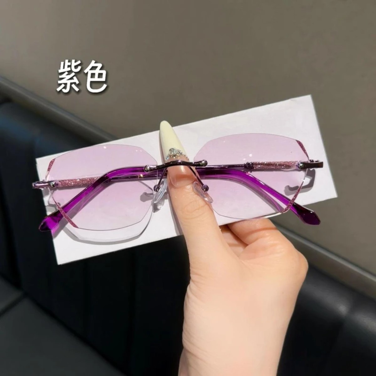 美妆老花镜也古高清自带美颜减龄防蓝光小字放大花镜中老年专用女
