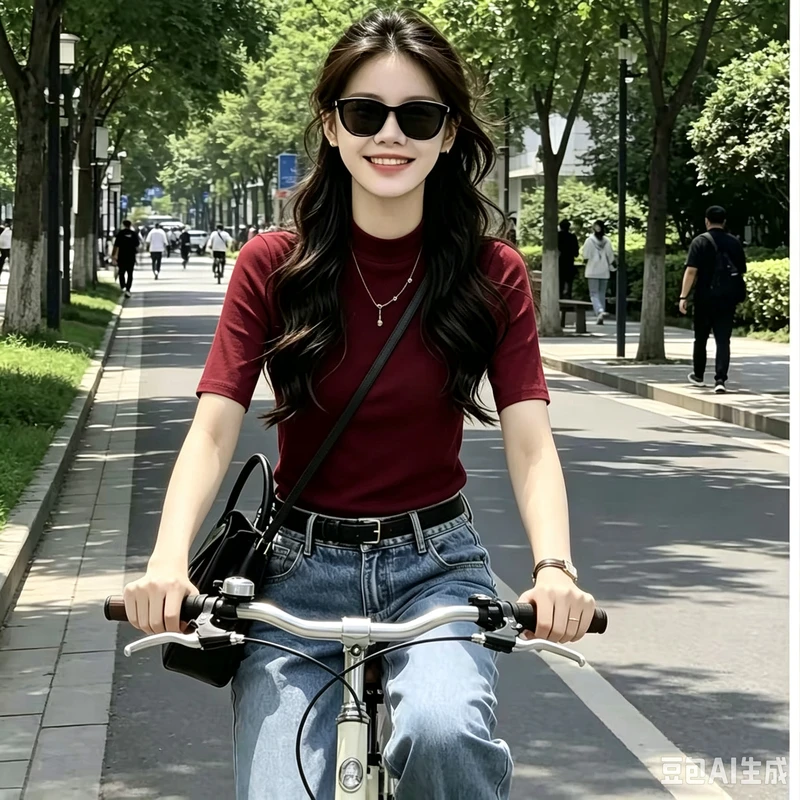 芹芹服饰工厂透气亲肤 原版面料打底T恤中袖五分袖圆领修身上衣女