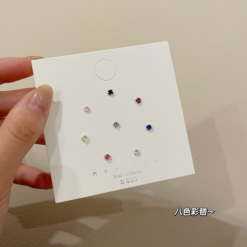 简约小耳钉套装组合少女韩国