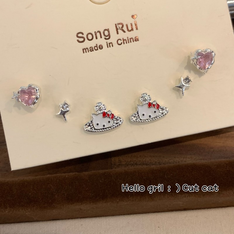 可爱猫咪滴油甜美爱心耳