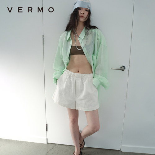 VERMO纯苎麻宽松衬衫