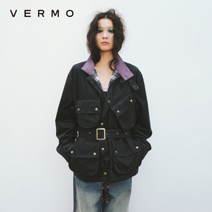复古色彩油蜡布收腰猎装 VERMO 蜡感 柔软可养 夹克外套 重释经典