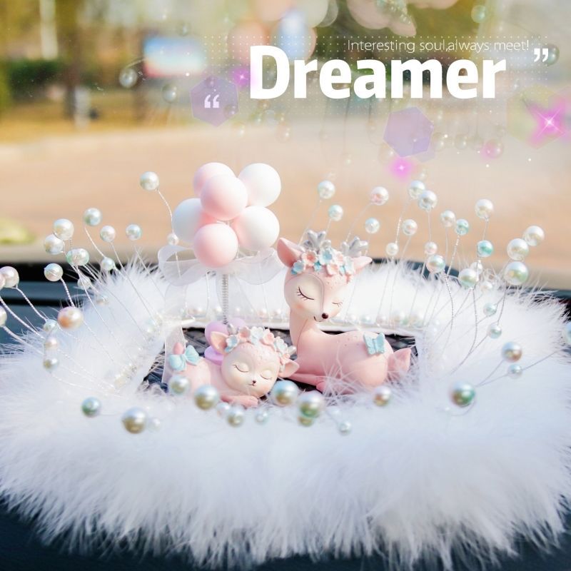 一路平安汽车摆件车载香水座