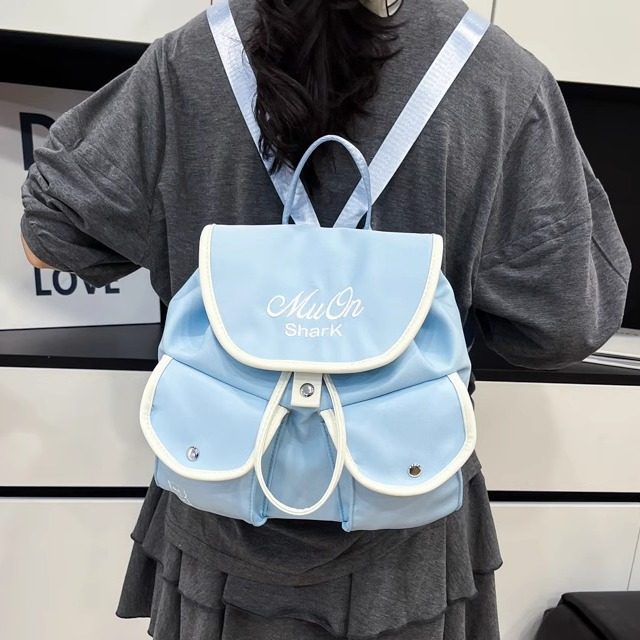 韩版马卡龙网红双肩包2025新款高级感小众夏天旅行背包时尚电脑包,箱包皮具/热销女包/男包,双肩背包,淘宝优惠券,粉丝福利购,淘宝优惠卷