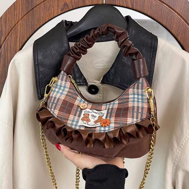 饺子包高级感逛街单肩斜挎包