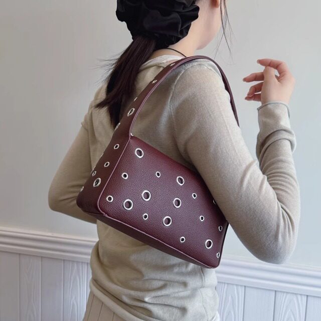 百搭单肩小方包手提腋下包