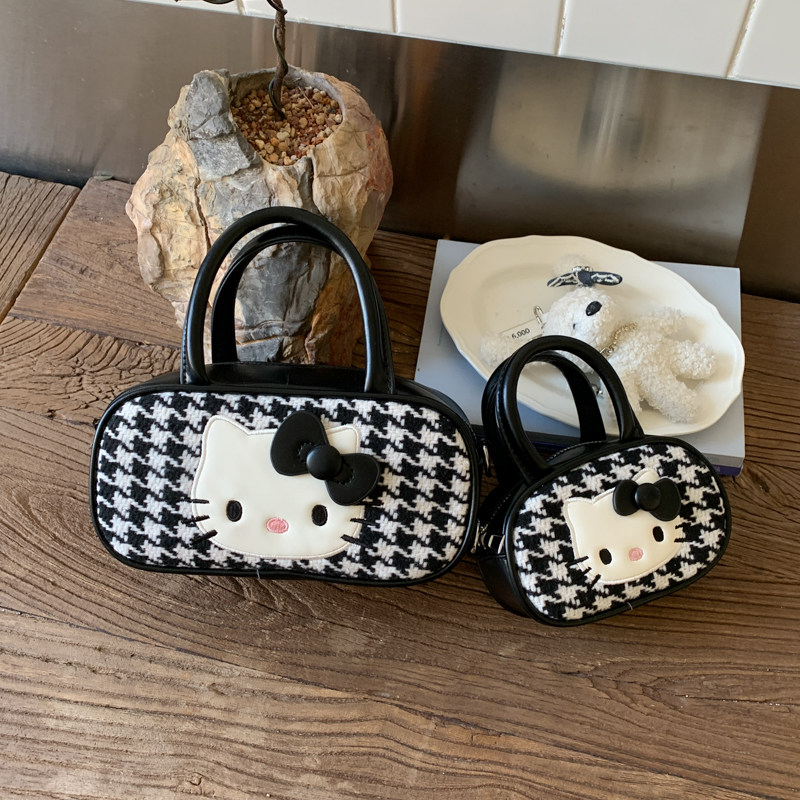 网红Kitty迷你包包女小众女生逛街百搭KT猫咪手机包单肩斜跨包潮,箱包皮具/热销女包/男包,通用款女包,淘宝优惠券,粉丝福利购,淘宝优惠卷