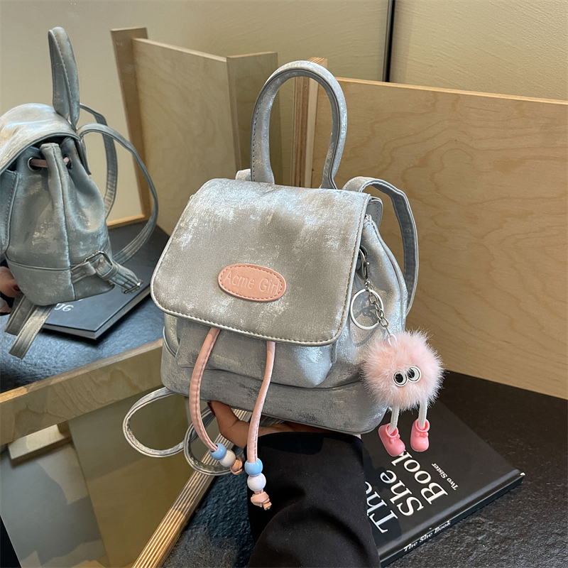 韩国甜美可爱少女双肩包包女