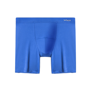 猫人大码男士内裤平角200260斤肥佬胖子防磨腿加肥加长版平角短裤