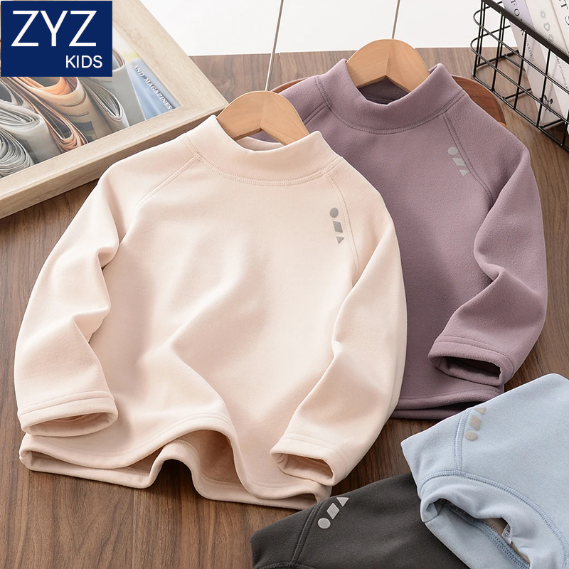 男童冬款山羊绒打底衫舒适保暖潮