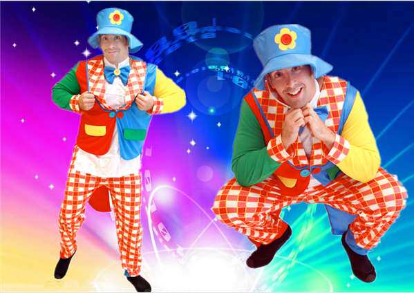 节日化装舞会 魔术师表演小丑服套装 成人带口袋燕尾小丑服装