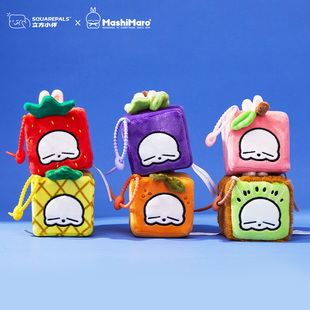 【新品】立方小伴MashiMaro流氓兔水果盲盒捏捏乐手办正版联名