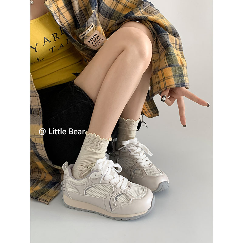 小熊出走软底好穿增高百搭阿甘鞋