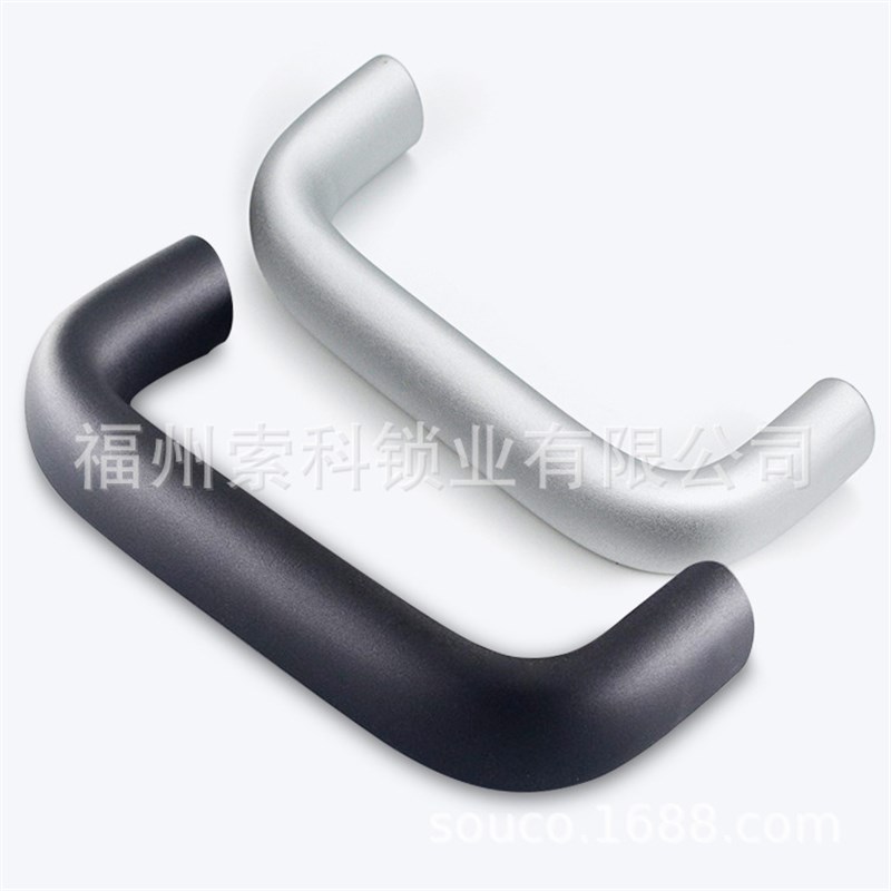铝拉手 自动化设备仪器把手 机械设备铝把手提喷砂表面LS516-2
