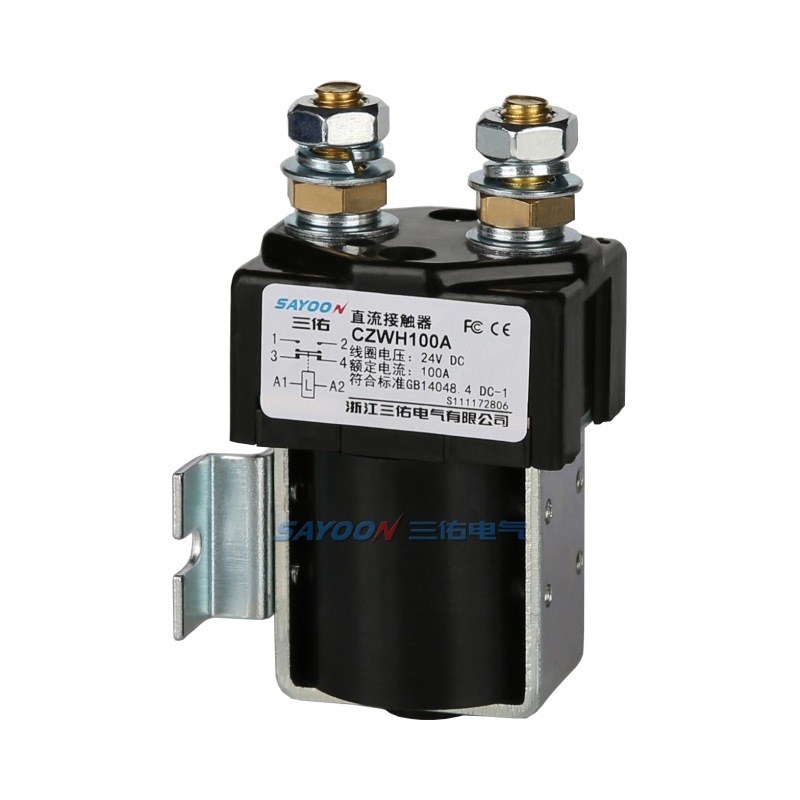 销售 直流接触器CZWH100A 旅游车 叉车 电气 220V 110V