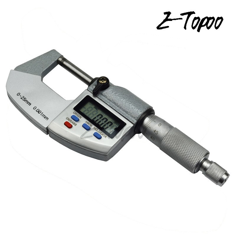 0-25mm IP65电子数显外径千分尺电子螺旋测微器测厚仪卡尺