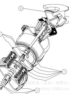 BURKERT  2033 A 气动罐底阀