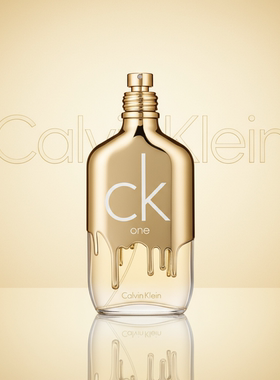 CK 凯文克莱卡尔文克雷恩卡雷优中性淡香水  炫金限量版 50 100ml