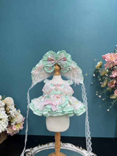 星黛露玲娜贝儿棉花娃衣莉娜熊裙子mokoko衣服17cm拉布布公主裙