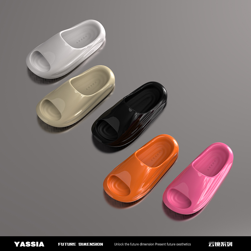 亚束云镜拖鞋男女同款户外运动