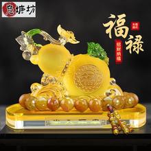 高端汽车装 饰摆件高级车载香水香薰福禄葫芦车内饰品 车载摆件男士