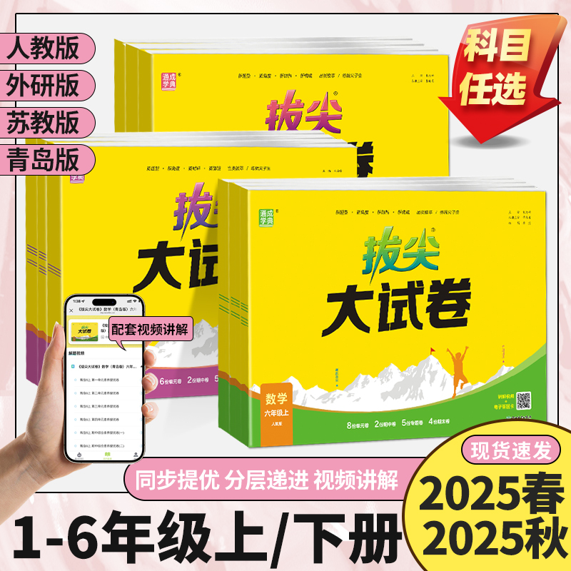 2025秋拔尖大试卷同步训练上册