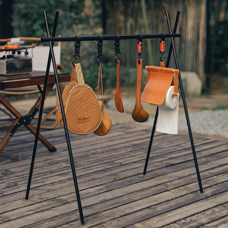 户外野营便携式折叠晾衣架