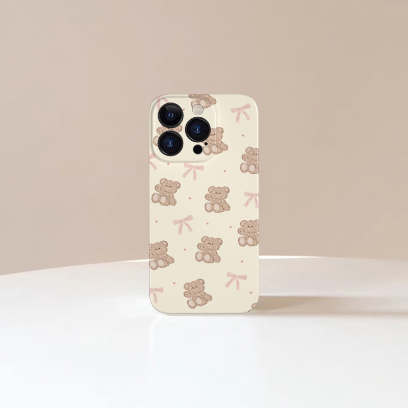 苹果安卓多种型号菲林壳可爱精孔