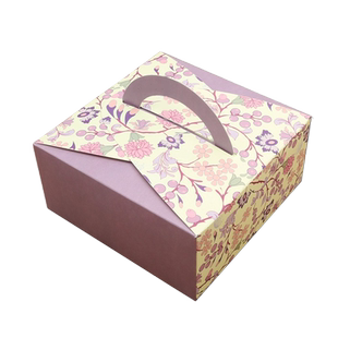 2023中秋80g手提月饼盒4粒装蛋黄酥包装盒空礼盒高档冰皮月饼盒子