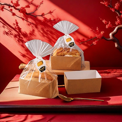 黄金枕蛋糕盒戚风模具纸托盒