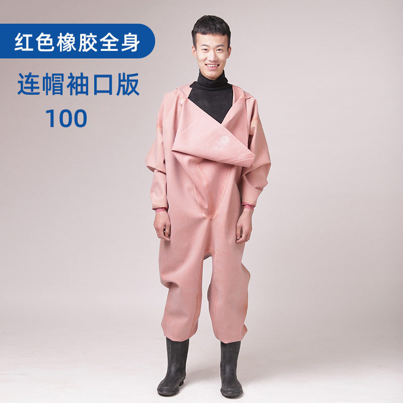 全身防水加厚下水裤女款装备耐磨雨服涉水藕鱼水路亚雨衣连身钓鱼,居家日用,下水裤,淘宝优惠券,粉丝福利购,淘宝优惠卷