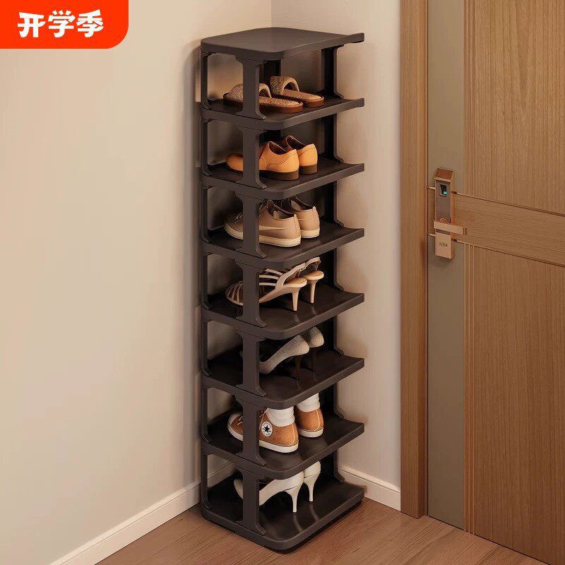 夹缝鞋架竖立式鞋子收纳神器简易门口入户居家鞋架子多层家用鞋柜