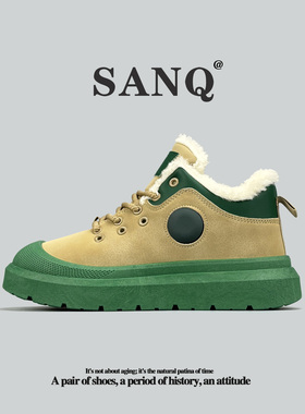 高档俄罗斯单外贸雪地靴全皮面防水加绒棉鞋户外徒步登山靴潮百搭