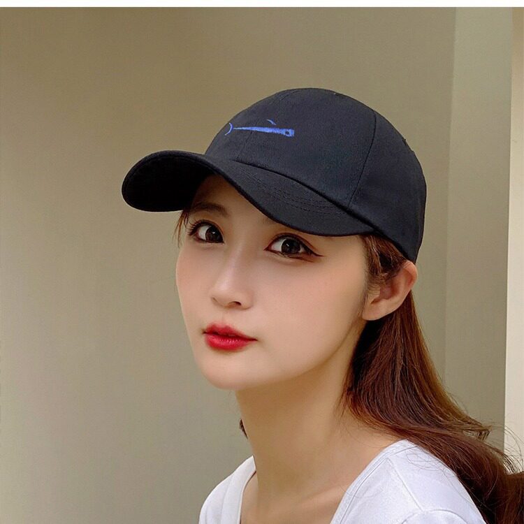 帽子男女同款韩版鲸鱼网红款百搭同款防晒夏季遮阳帽休闲棒球帽潮