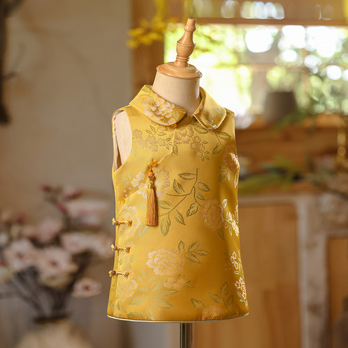 卓越江南周岁礼服女宝宝中式夏季