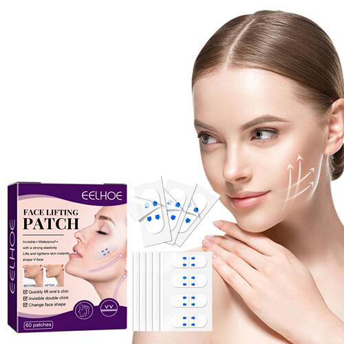 EELHOE Face Care Patch, V-shaped Chin Slimming Breathable In